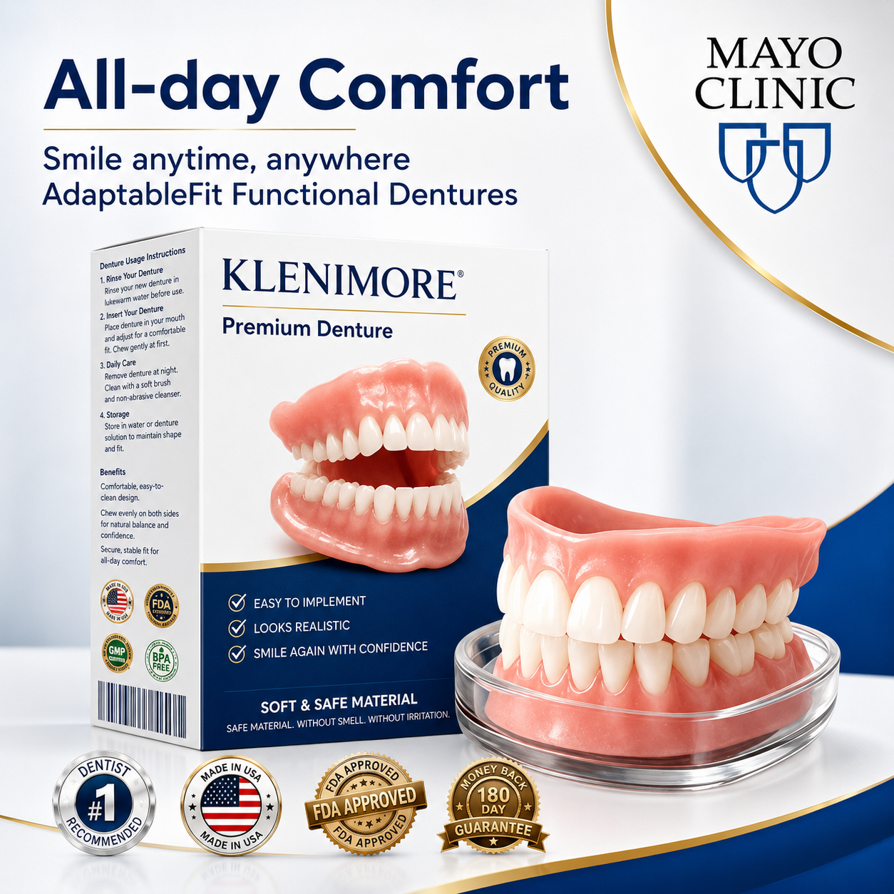 🔥Ends Today: 70% OFF!  🏆2026 Bestselling Product🦷 Fit for a Fresh Smile, Say Goodbye to Wearing Discomfort!🌎