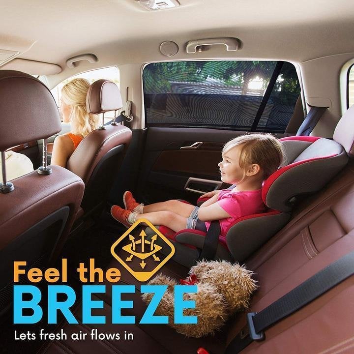 Universal car window screens （2pack）