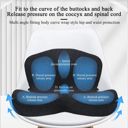 Non-Slip Memory Foam Seat